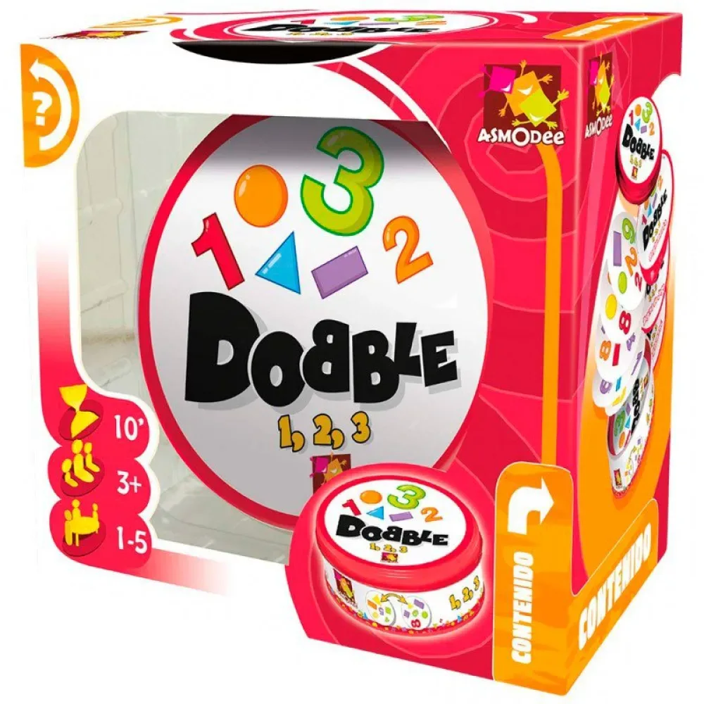 Dobble Formas & Numeros från Asmodee – kartong