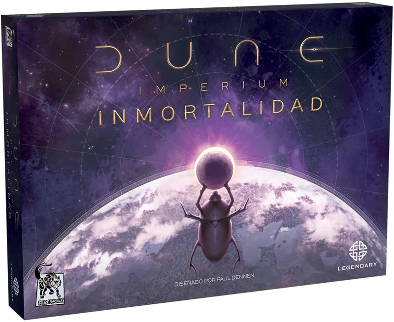 Edge Dune Imperium Immortality Edad Brädspel von Asmodee – Schachtel