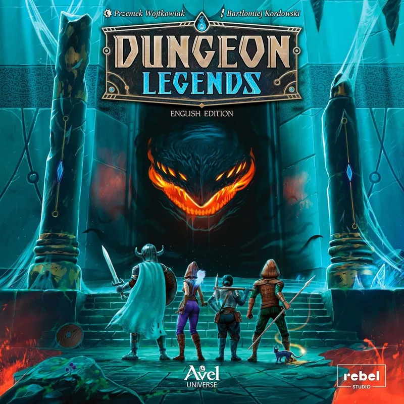 Dungeon Legends Bordspel - EN from Asmodee – box
