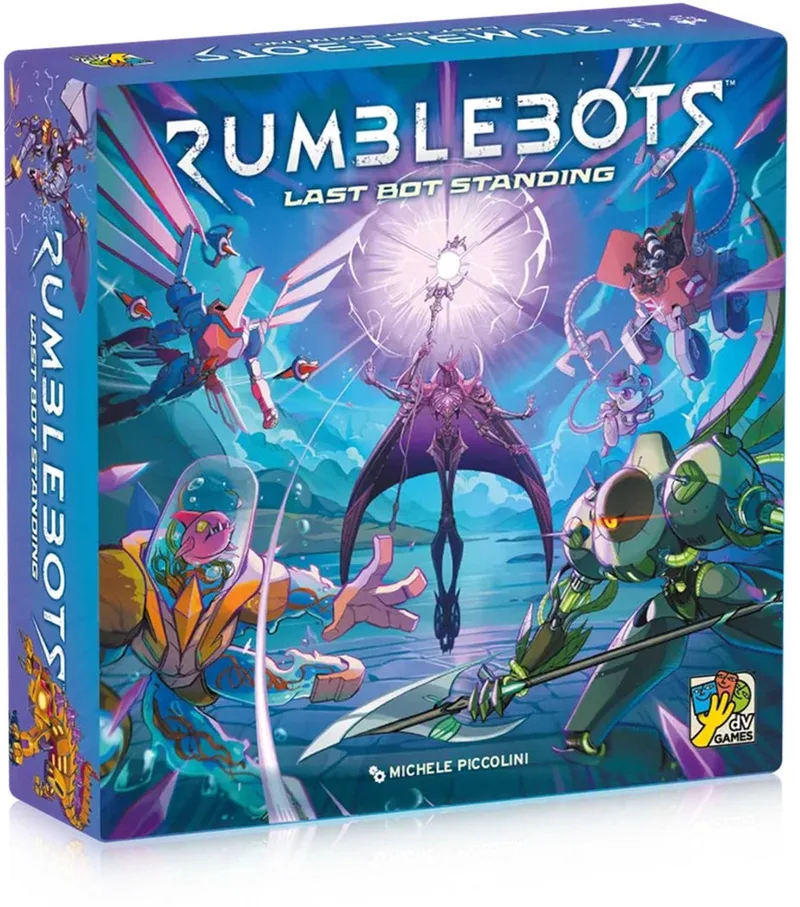 DV GIOCHI Rumblebots - EN. de Asmodee, édition Meerkleurig – boîte