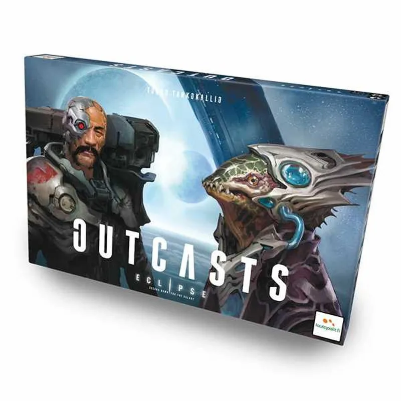Eclipse: Second Dawn for the Galaxy - Outcasts Expansion met 2 nieuwe soorten de Asmodee – boîte