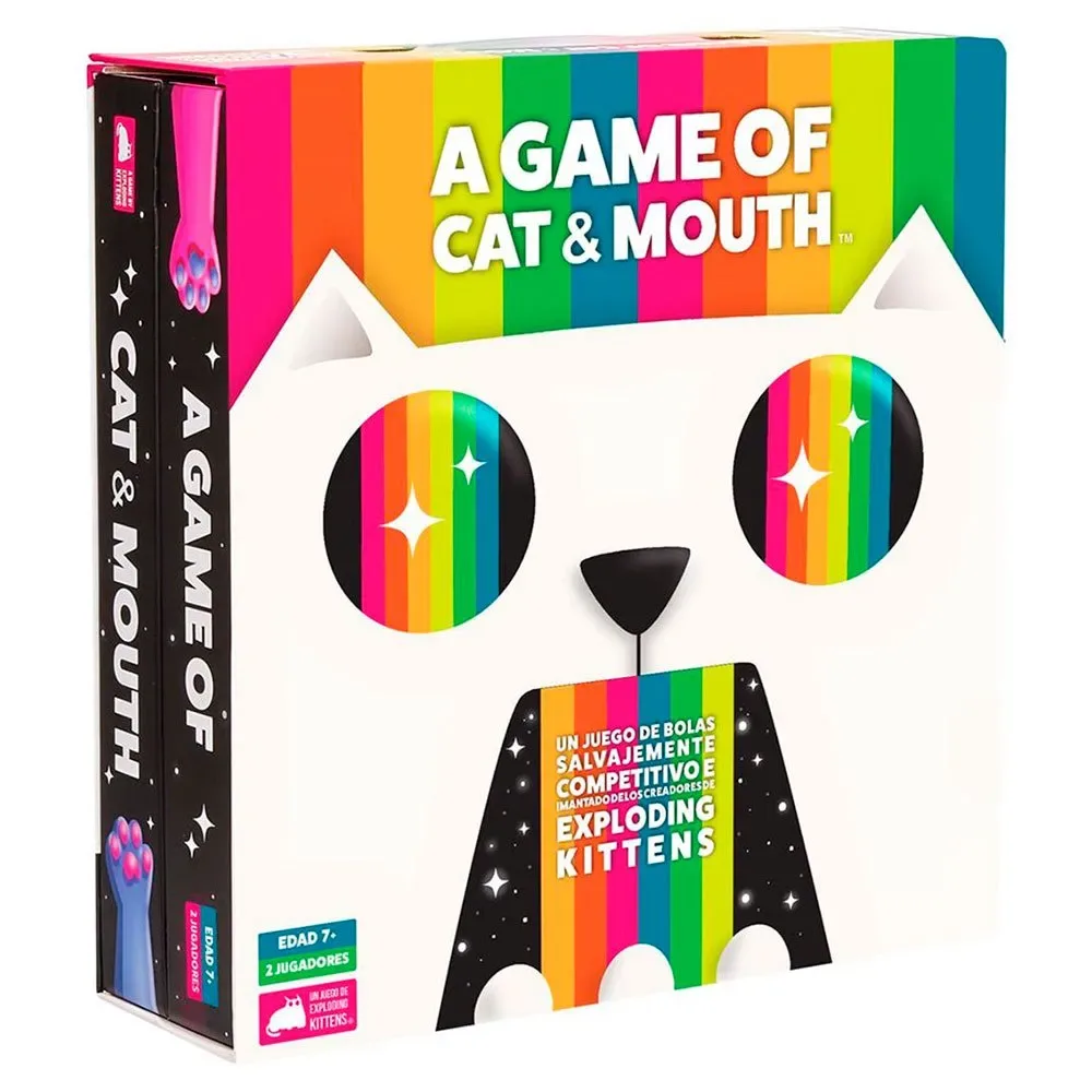 Een Kat & Mond Bordspel Spaans från Asmodee – kartong