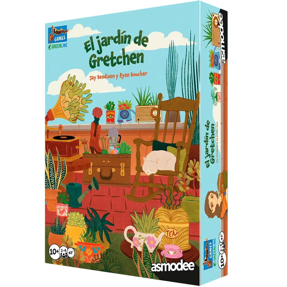 El Jardín De Gretchen Spanish från Asmodee – kartong
