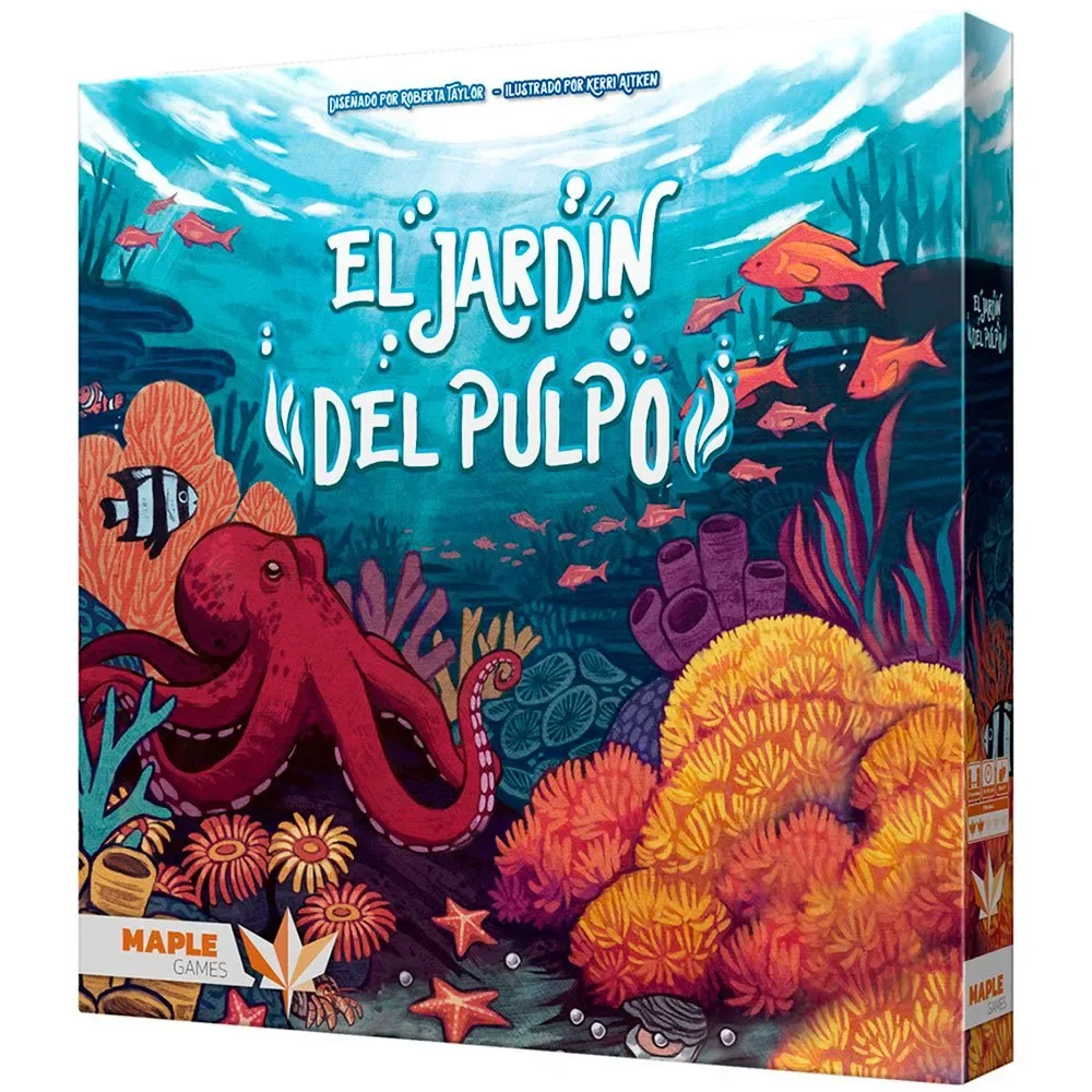 El Jardín Del Pulpo Bordspel Spaanse Versie från Asmodee – kartong