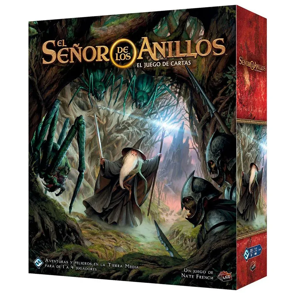El Señor De Los Anillos Caja Basica Bordspel Spaans från Asmodee – kartong