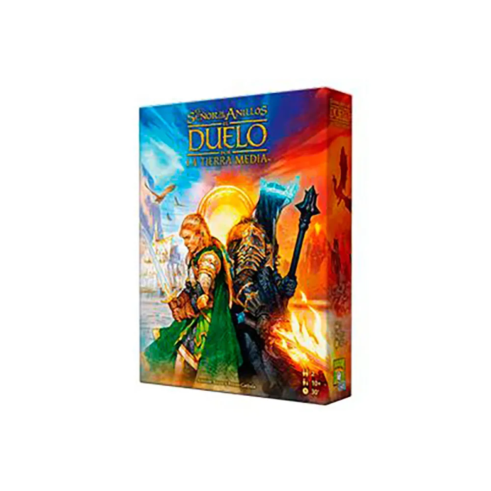 El Señor De Los Anillos: Duelo Por La Tierra Media Brädspel från Asmodee – kartong