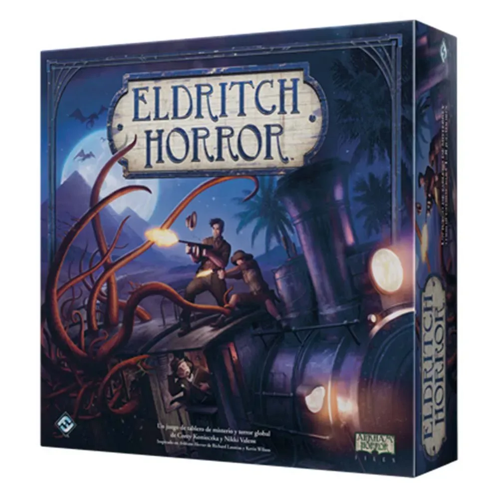 Eldritch Horror Bordspel Spaanse Versie från Asmodee – kartong