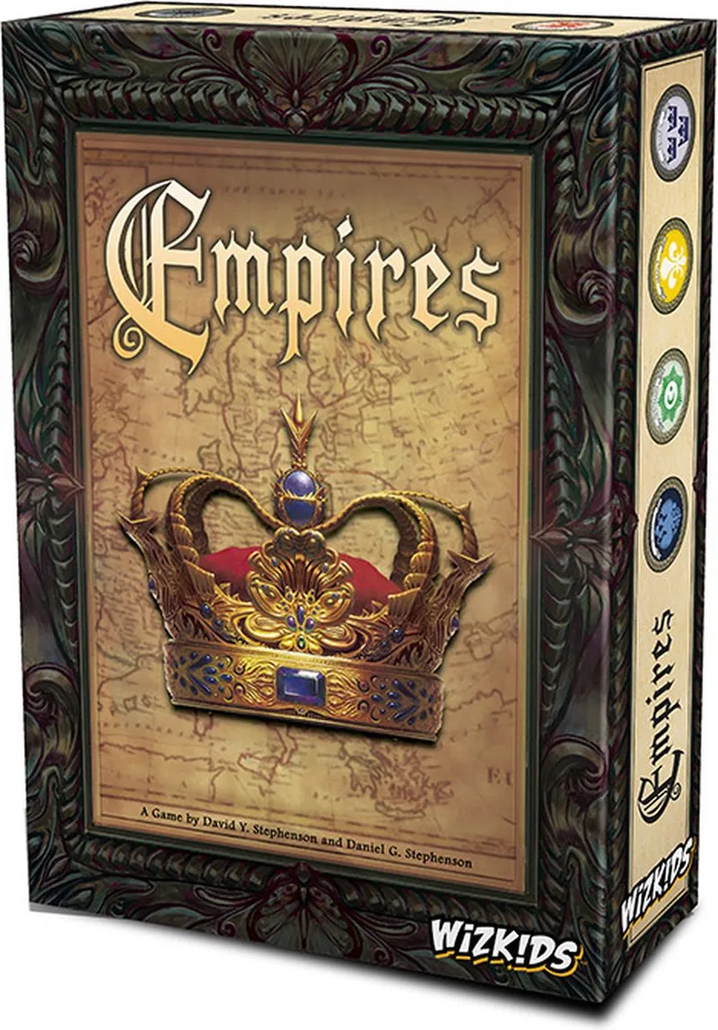 Empires - EN fra Asmodee, Blauw-udgave – æske