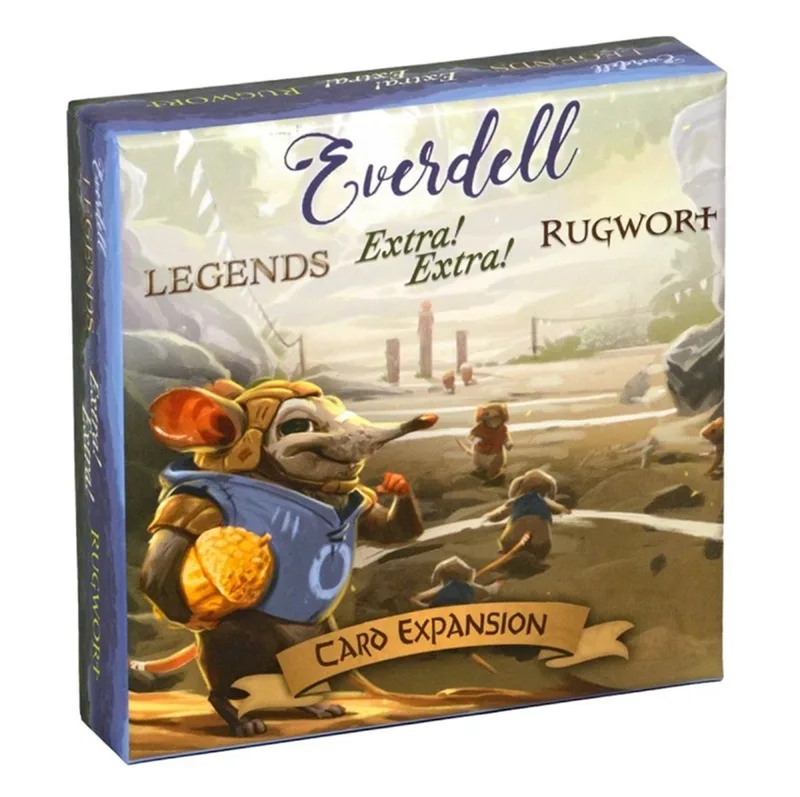 Everdell bordspel uitbreiding Engels Legendary Extra Extra & Rugwort kaarten. de Asmodee – boîte