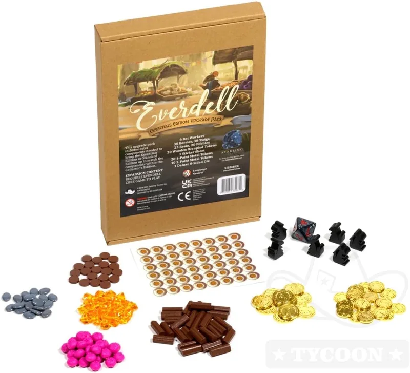 Everdell Upgrade Pack bordspel uitbreiding essentials. fra Asmodee – æske