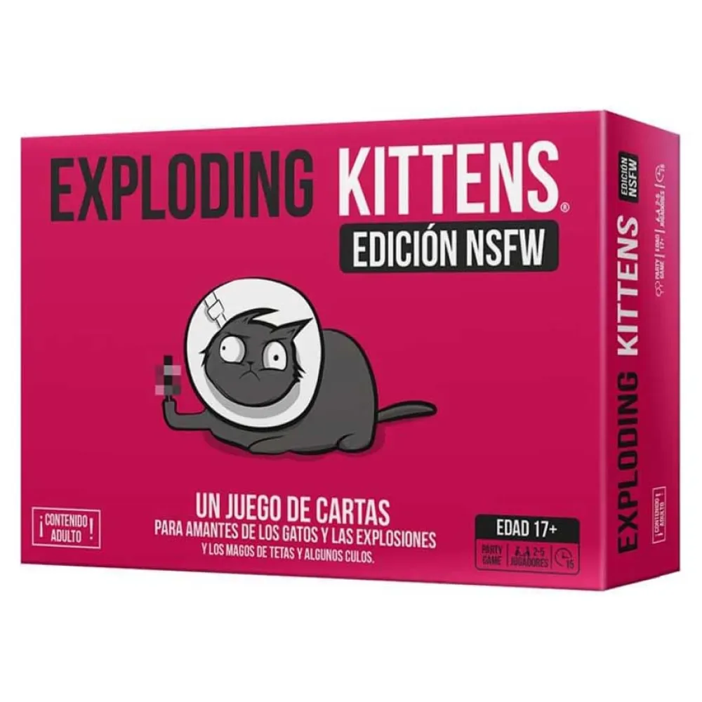 Exploding Kittens från Asmodee – kartong