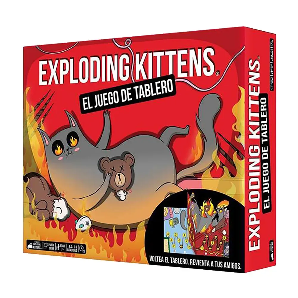 Exploding Kittens Kortspel från Asmodee – kartong
