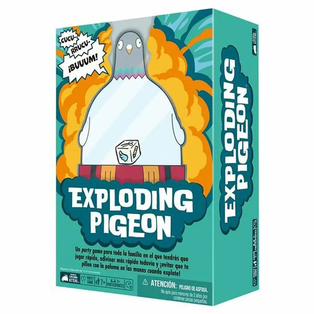 Exploding Pigeon från Asmodee – kartong