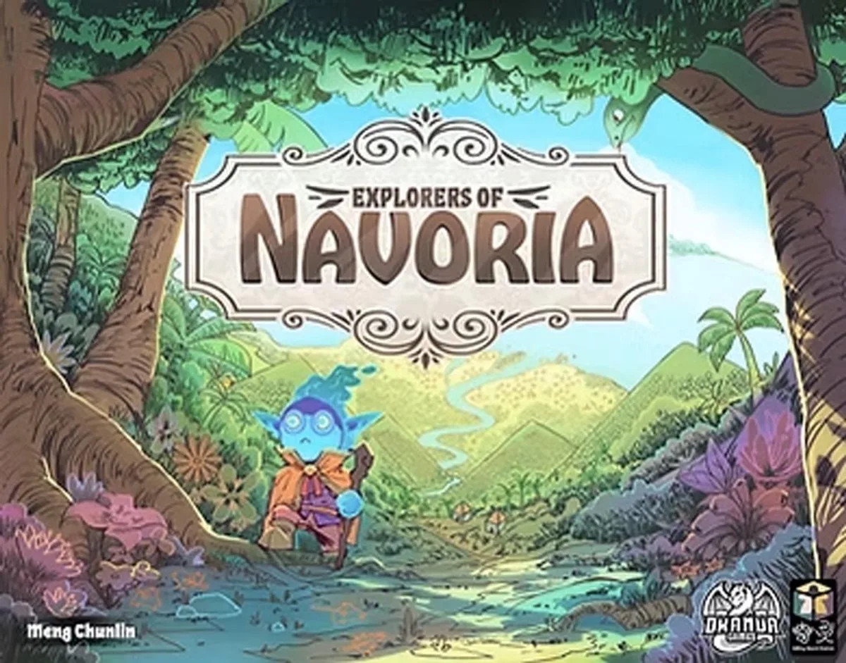 Explorers Of Navoria - Bordspel - Engelstalig - Dranda Games de Asmodee – boîte
