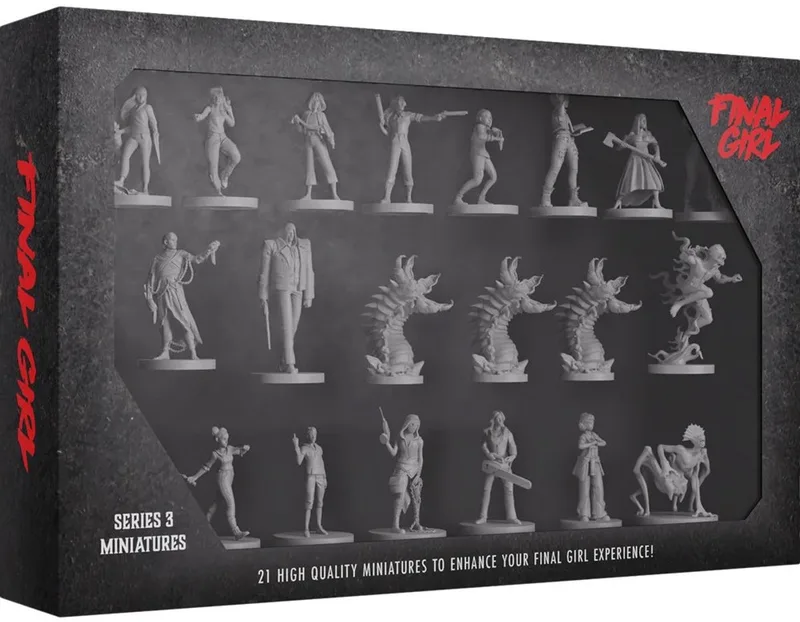 Final Girl Miniatures Box Series 3 from Asmodee – box