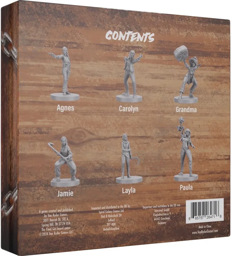 Final Girl S3 Guest Stars Miniatures van Asmodee – doos