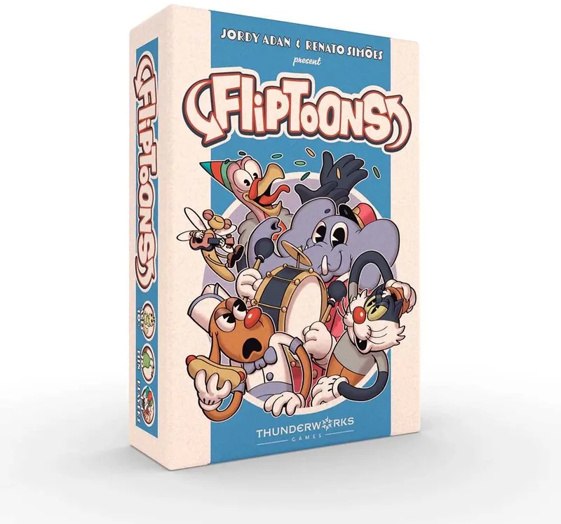 Fliptoons kaartspel - Deckbuilding spel voor kinderen. från Asmodee – kartong