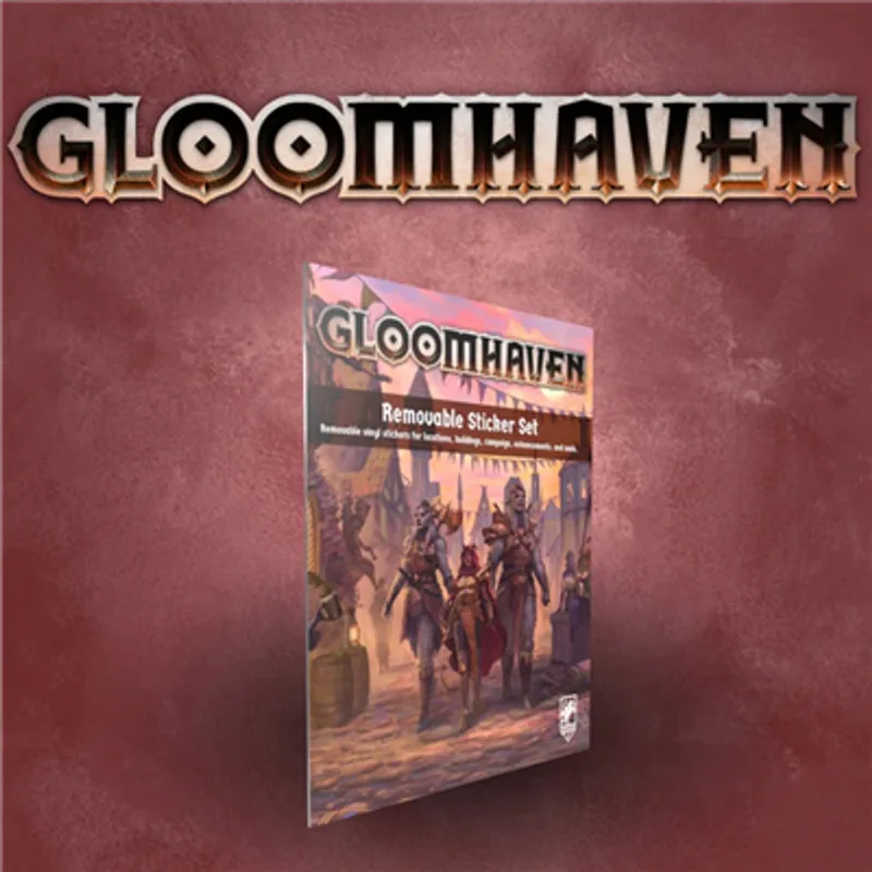 Gloomhaven: Removable Sticker Set (Second Edition) fra Asmodee – æske