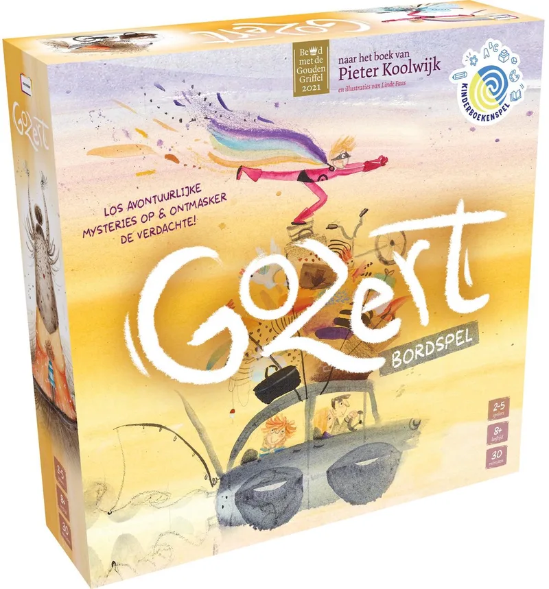 Gozert Het Bordspel - Nederlandstalig Bordspel - Gezelschapsspel from Asmodee – box