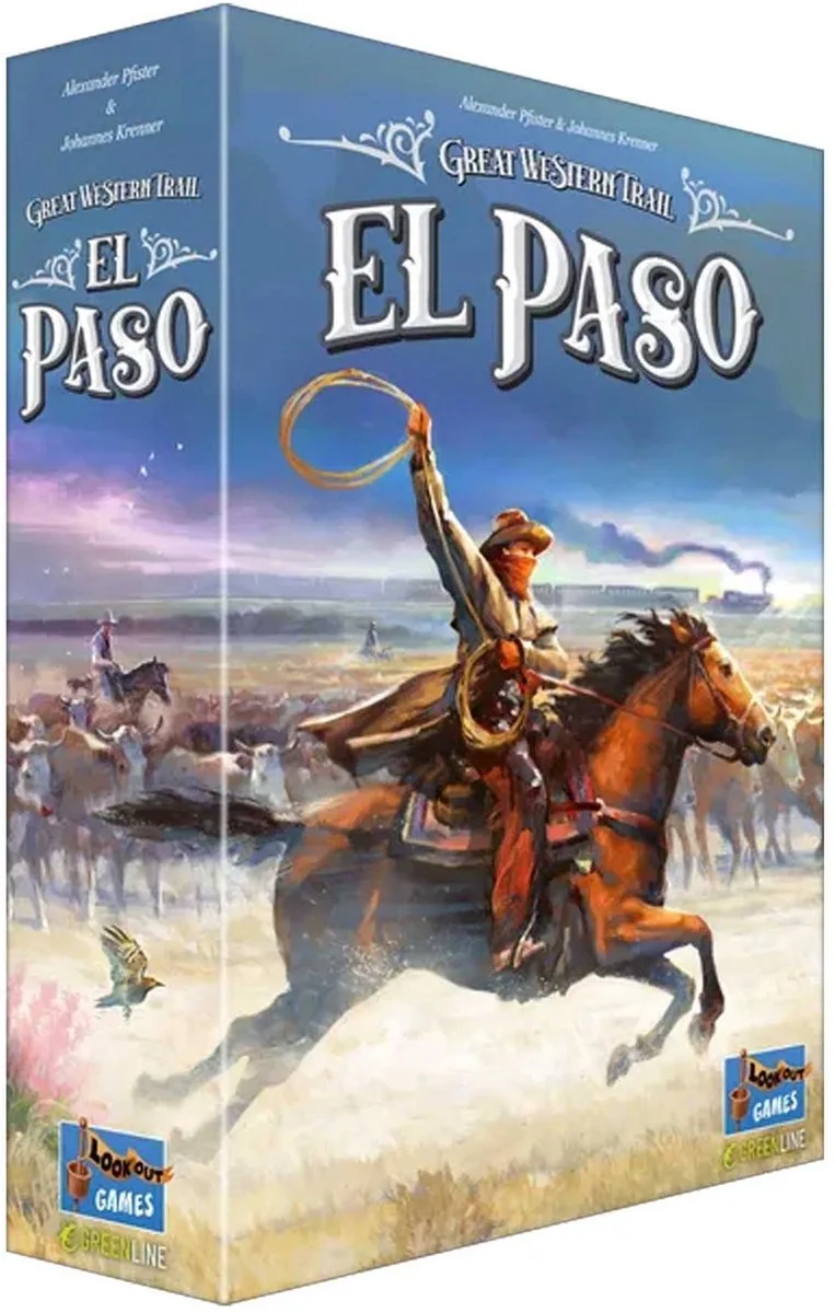 Great Western Trail: El Paso from Asmodee – box