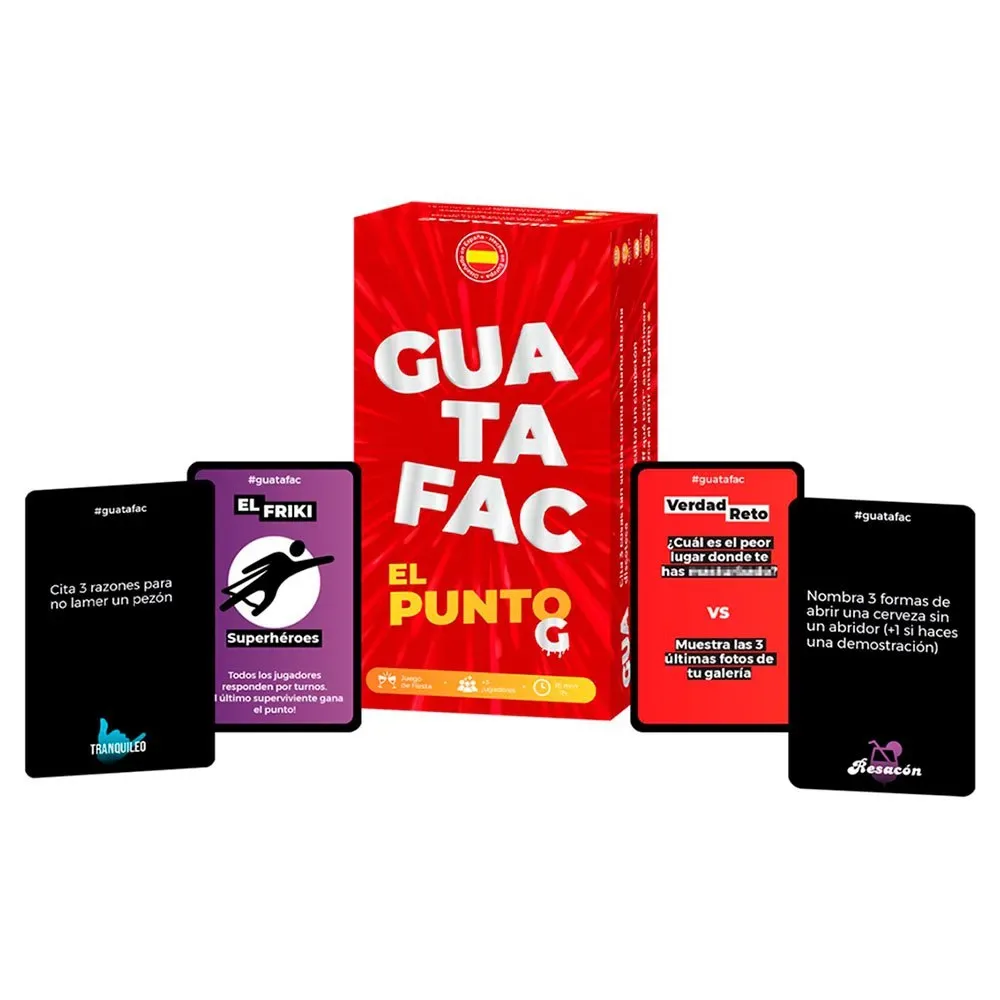 Guatafac El Punto G Kortspel Spansk Version från Asmodee – kartong