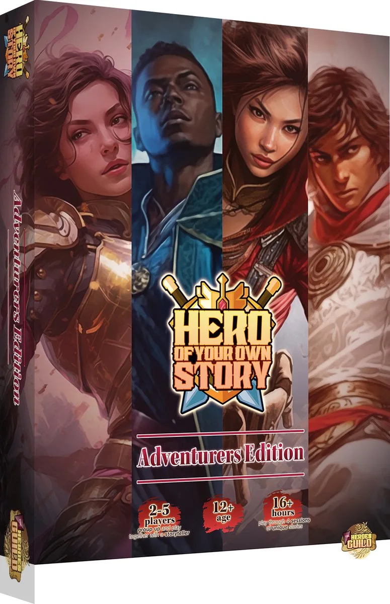 Hero of Your Own Story - Adventures Edition - Engelstalig Bordspel from Asmodee – box
