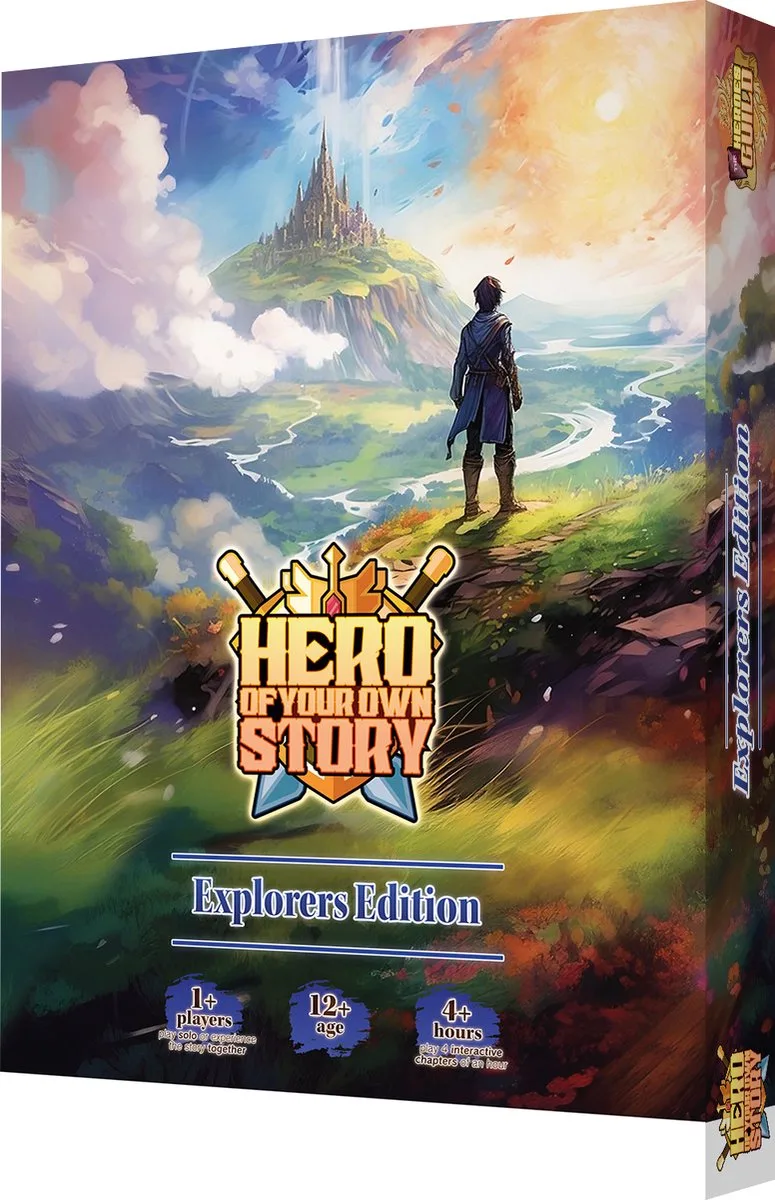 Hero of Your Own Story - Explorers Edition - Engelstalig Bordspel from Asmodee – box