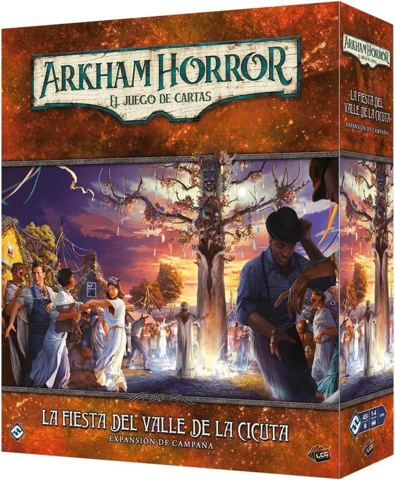 Het Festival van de Cicuta Vallei: Uitbreiding Arkham Horror LCG de Asmodee – boîte