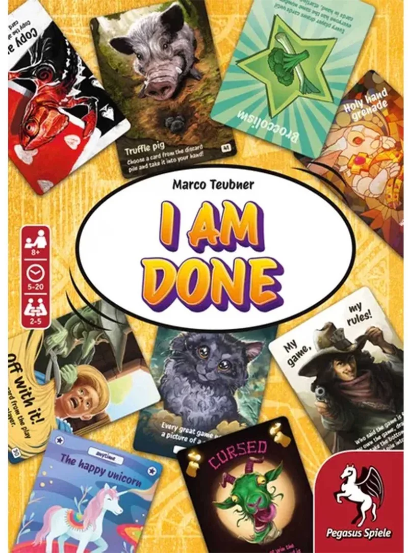 I AM DONE from Asmodee – box