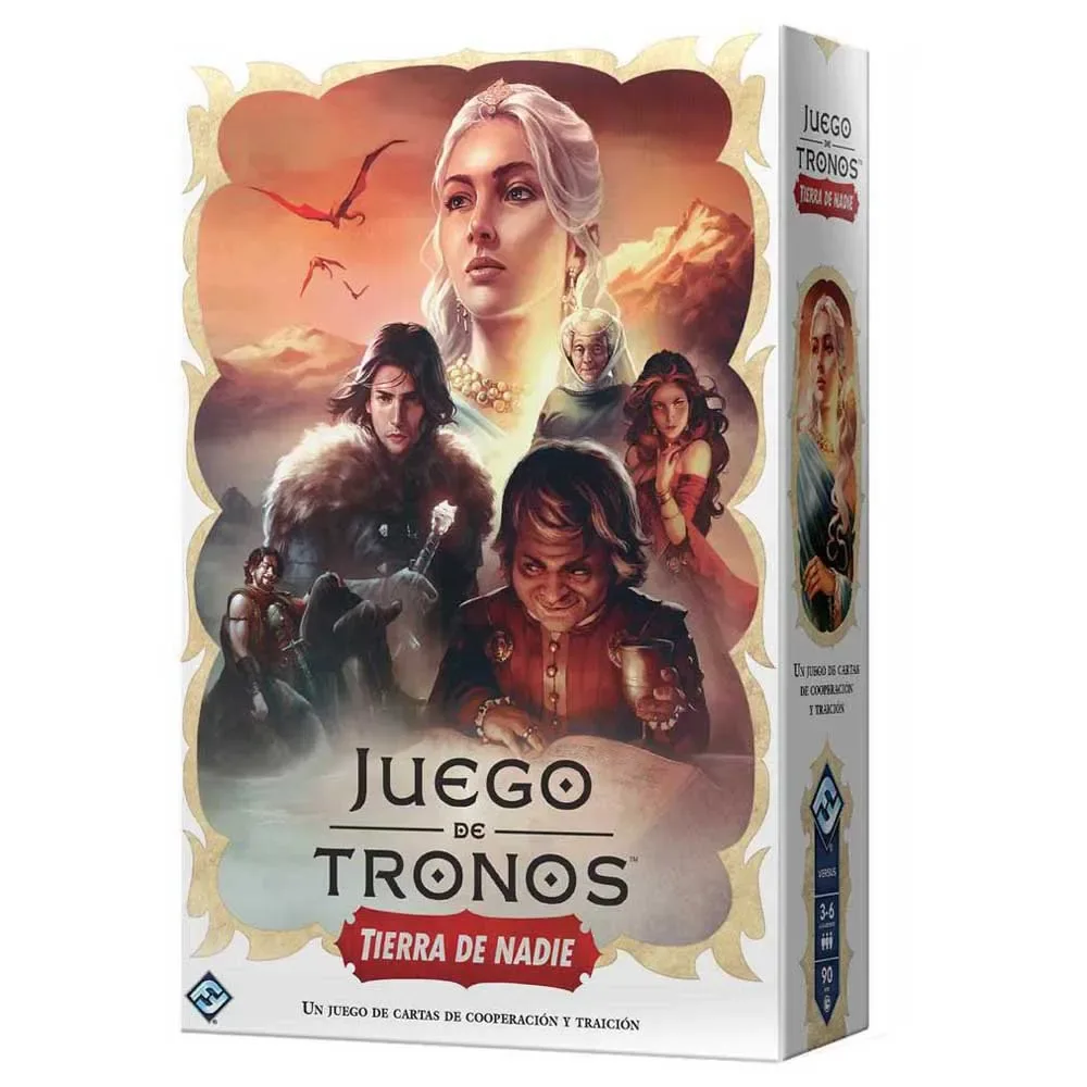 Juego De Tronos Tierra De Nadie Bordspel Spaanse Versie från Asmodee – kartong
