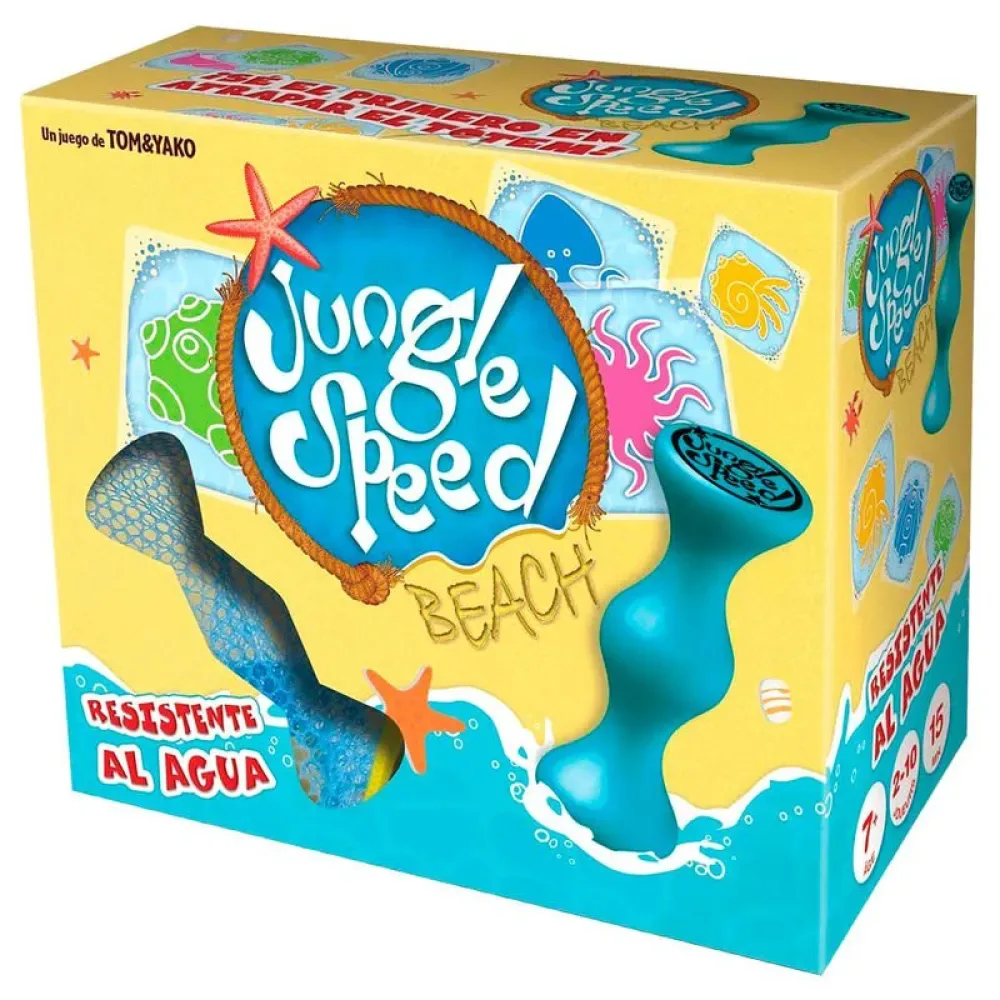 Jungle Speed Beach Bordspel Spaans från Asmodee – kartong
