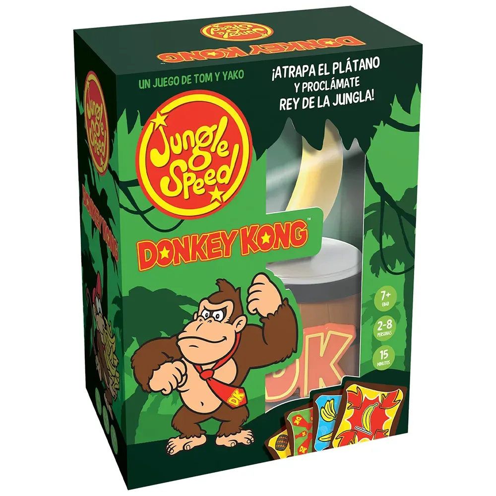 Jungle Speed Donkey Kong från Asmodee – kartong