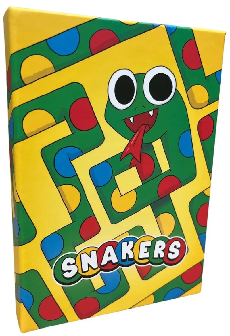 kaartspel Snakers - kleurrijk familiespel voor kinderen. de Asmodee – boîte