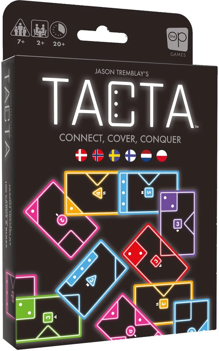 kaartspel Tacta PEG strategisch spel voor families. de Asmodee, édition Meerkleurig – boîte