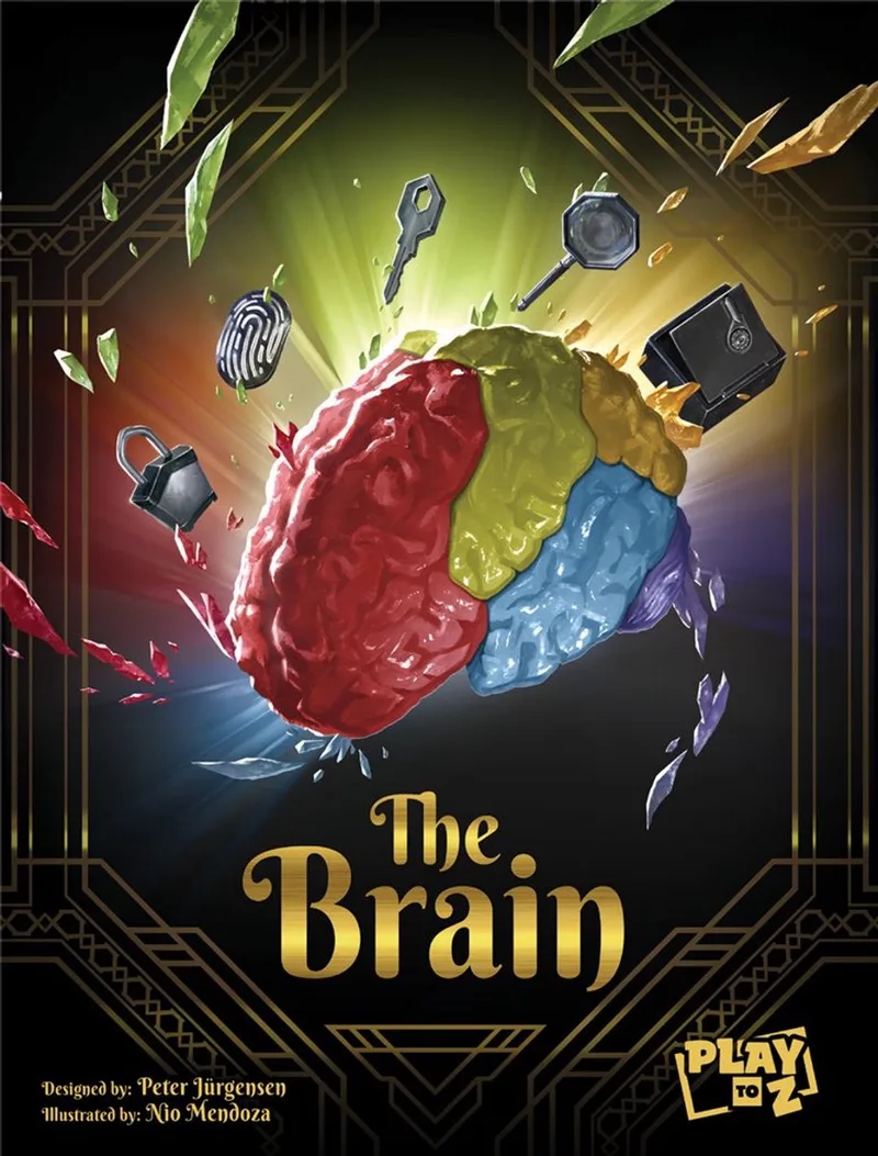 kaartspel The Brain uitdagend denkspel voor 1-4 spelers. de Asmodee, édition Meerkleurig – boîte