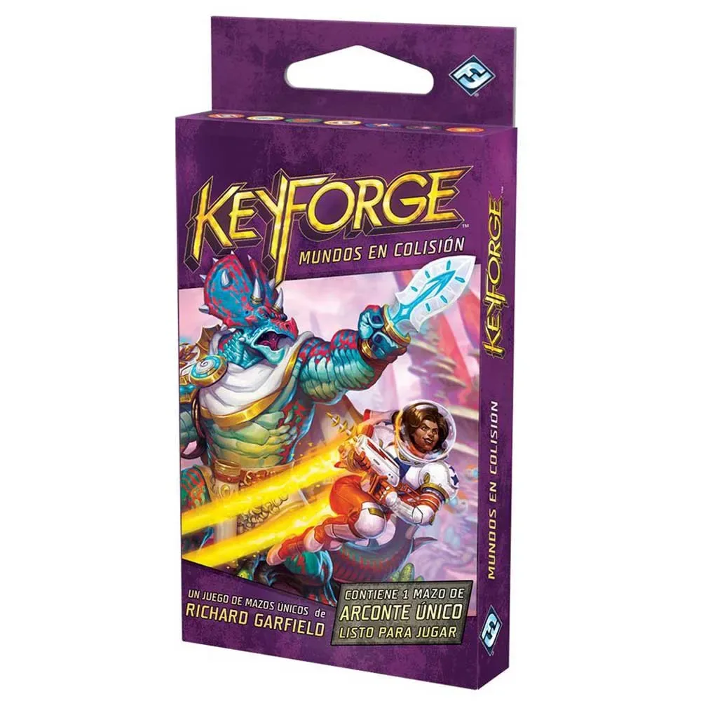 Keyforge Mundos En Colisión Brädspel Spansk Version från Asmodee – kartong