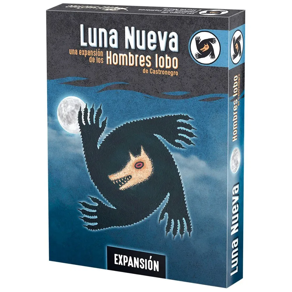 Los Hombres Lobo De Castronegro Luna Nueva Expansión Kortspel Spansk Version från Asmodee – kartong
