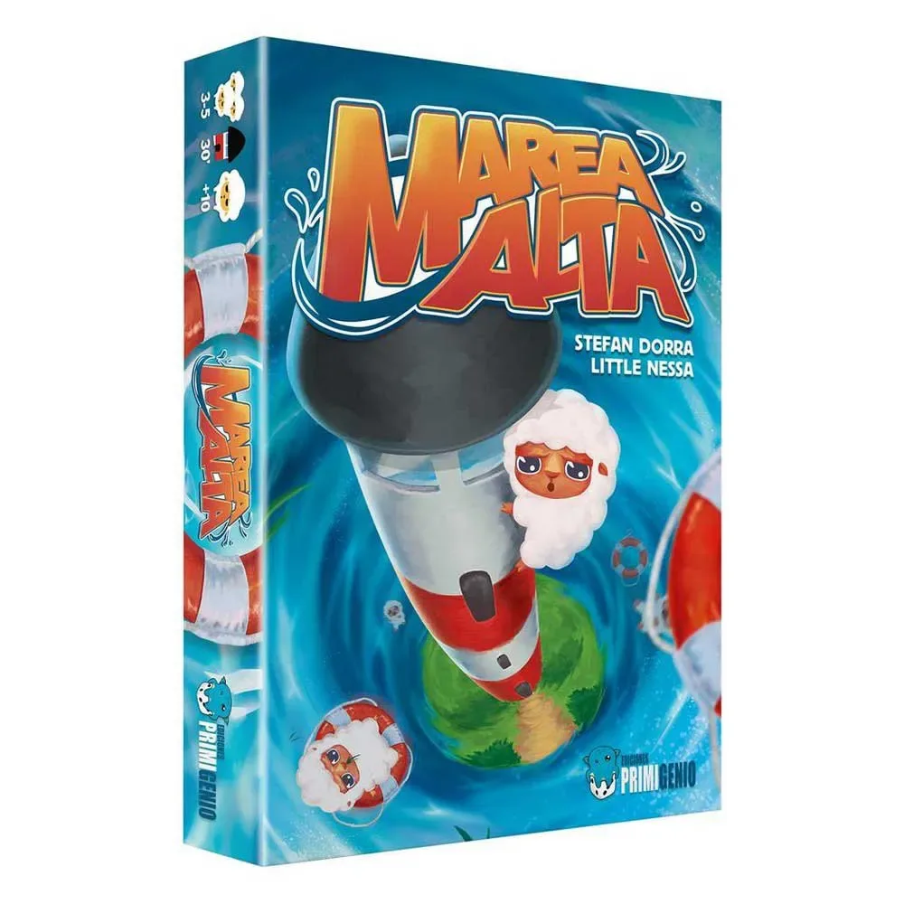 ¡marea Alta! Bordspel Spaanse Versie från Asmodee – kartong