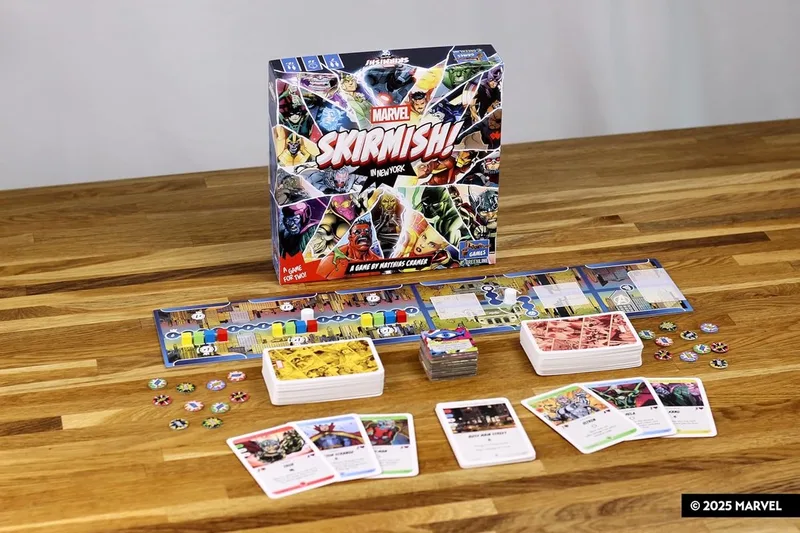 Marvel bordspel Skirmish in New York strategisch kaartspel. de Asmodee – boîte