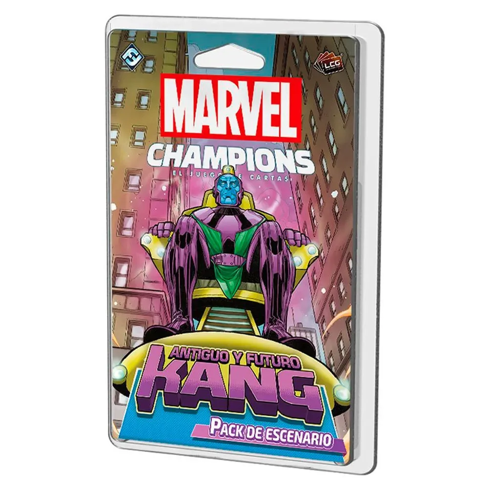 Marvel Champions Antiguo Y Futuro Kang Kortspel från Asmodee – kartong