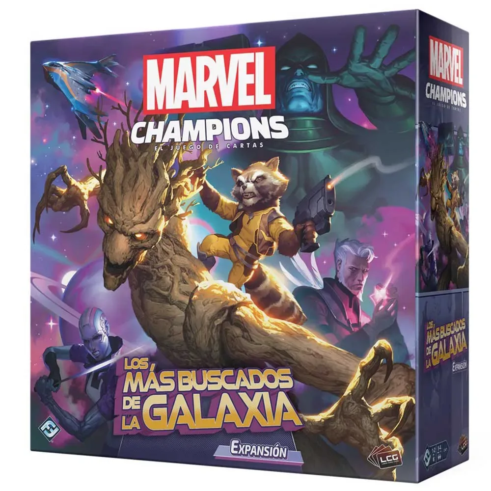 Marvel Champions Los Más Buscados De La Galáxia Brädspel Spansk Version från Asmodee – kartong