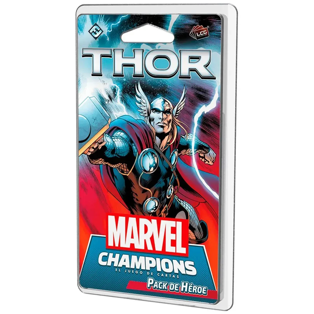 Marvel Champions Thor Kortspel Spansk Version från Asmodee – kartong