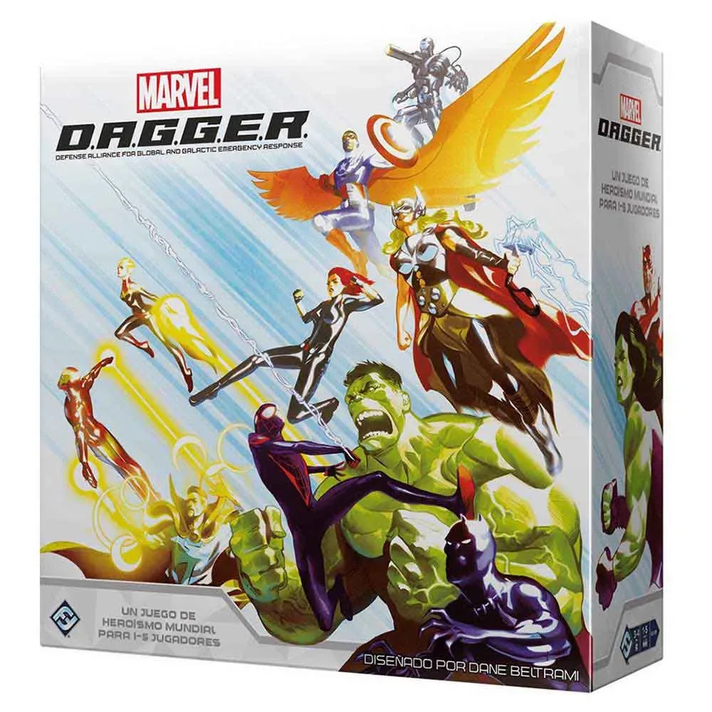 Marvel D.a.g.g.e.r från Asmodee – kartong