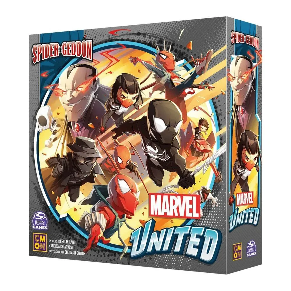 Marvel United Spider-geddon från Asmodee – kartong