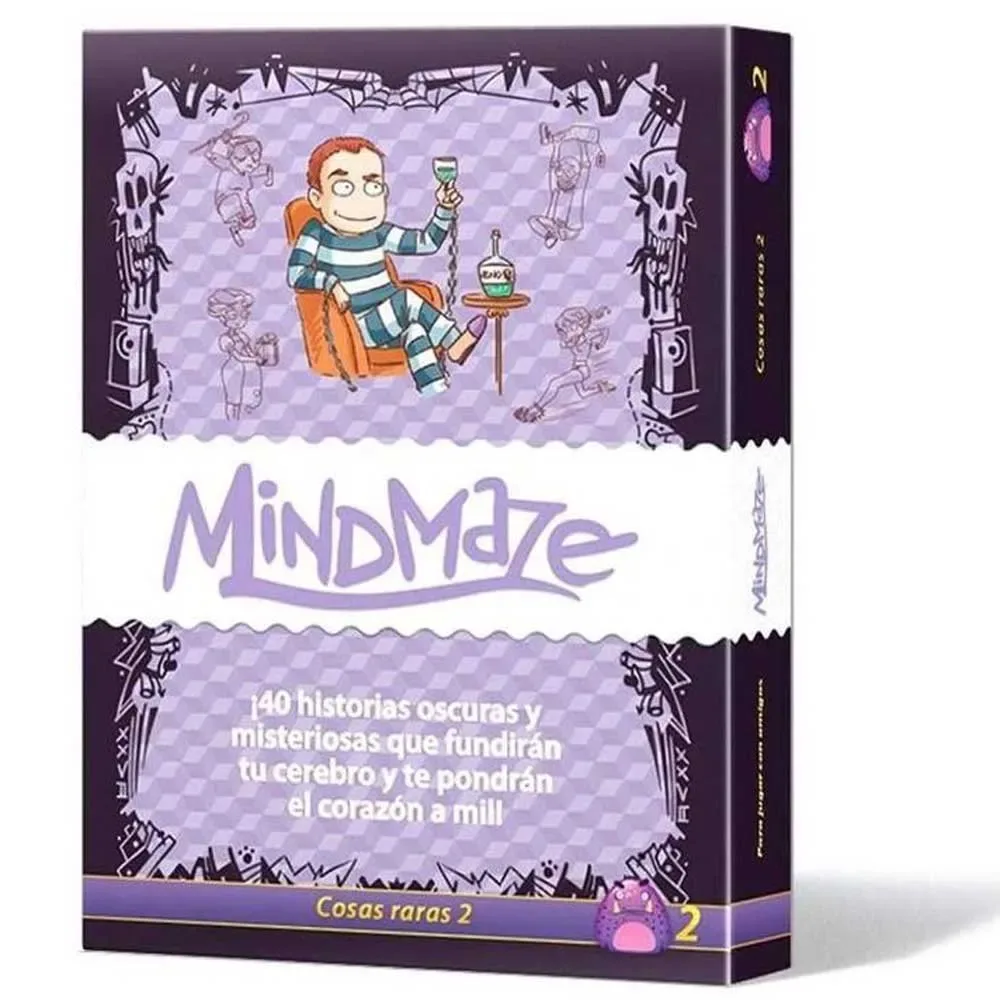 Mind Maze:cosas Raras 2 Bordspel Spaanse Versie från Asmodee – kartong
