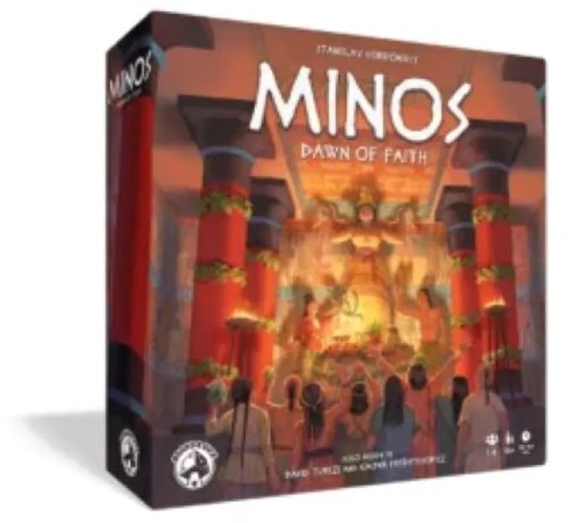 Minos Dawn of Faith Bordspel Strategie de Asmodee – boîte