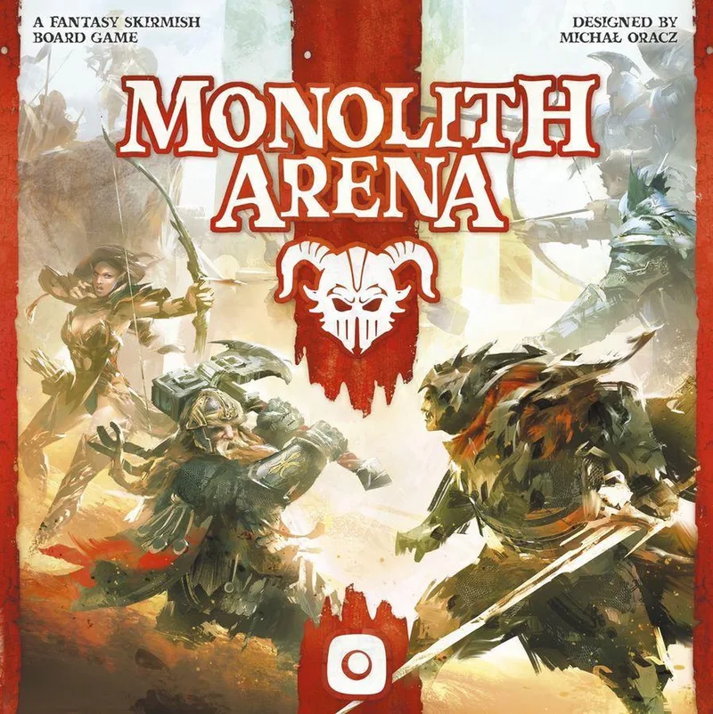 Monolith Arena - Bordspel - Engels från Asmodee, utgåva Bruin – kartong