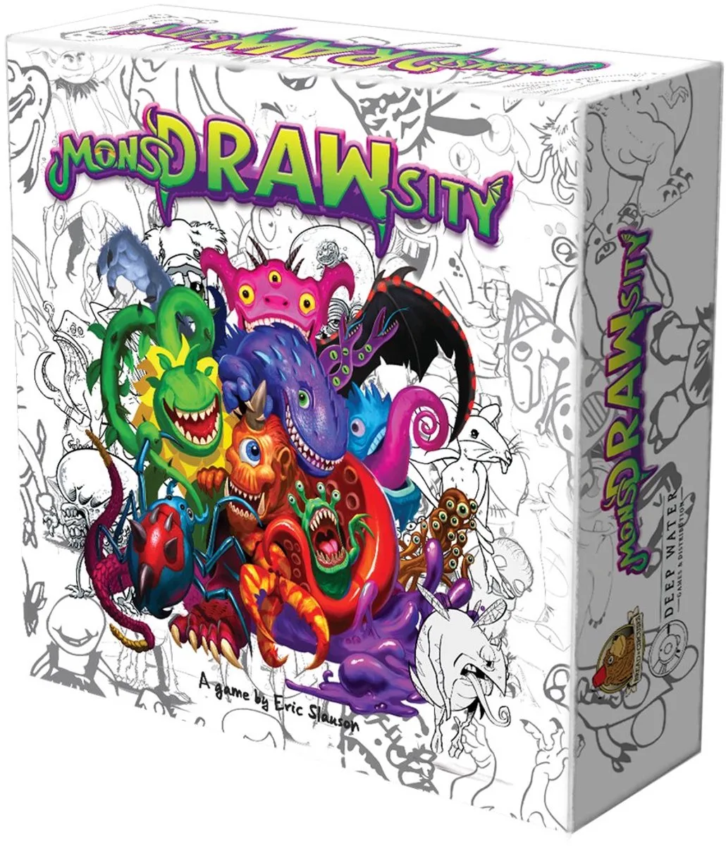 MonsDRAWsity - Bordspel - Engels de Asmodee – boîte