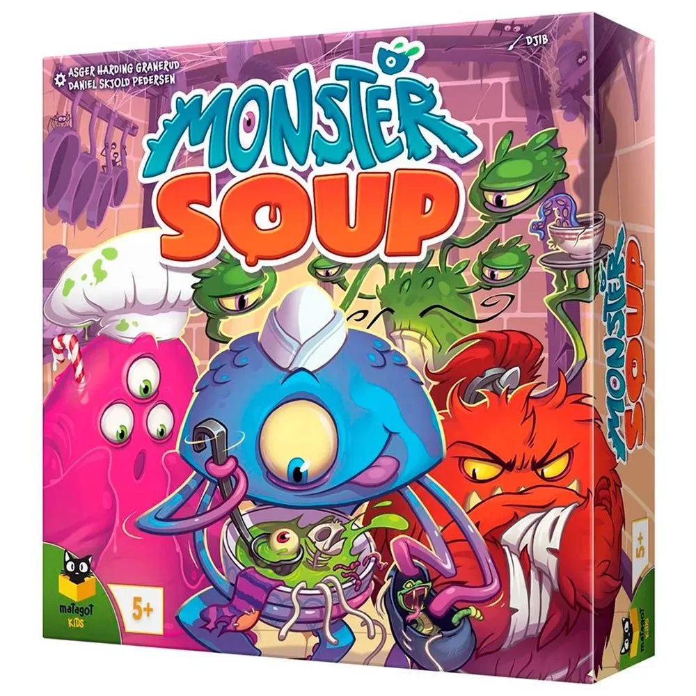 Monster Soup Bordspel Spaans från Asmodee – kartong