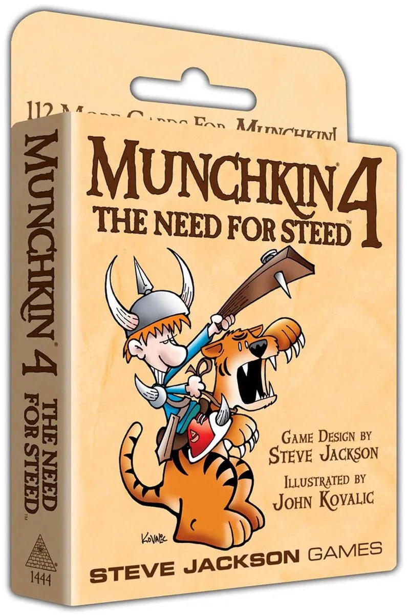 Munchkin expansion: Need for Steed - Engelstalig från Asmodee – kartong